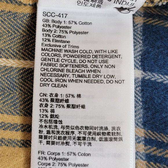 Marmot Women's Reagan Flannel L/S Plaid Hoodie Size M Grey Navy Tan NWT - Picture 7 of 12